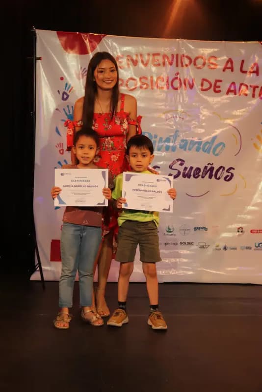 Momento del proyecto Pintando Mis Sueños 20